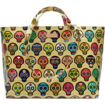 Consuela sugar skull online tote