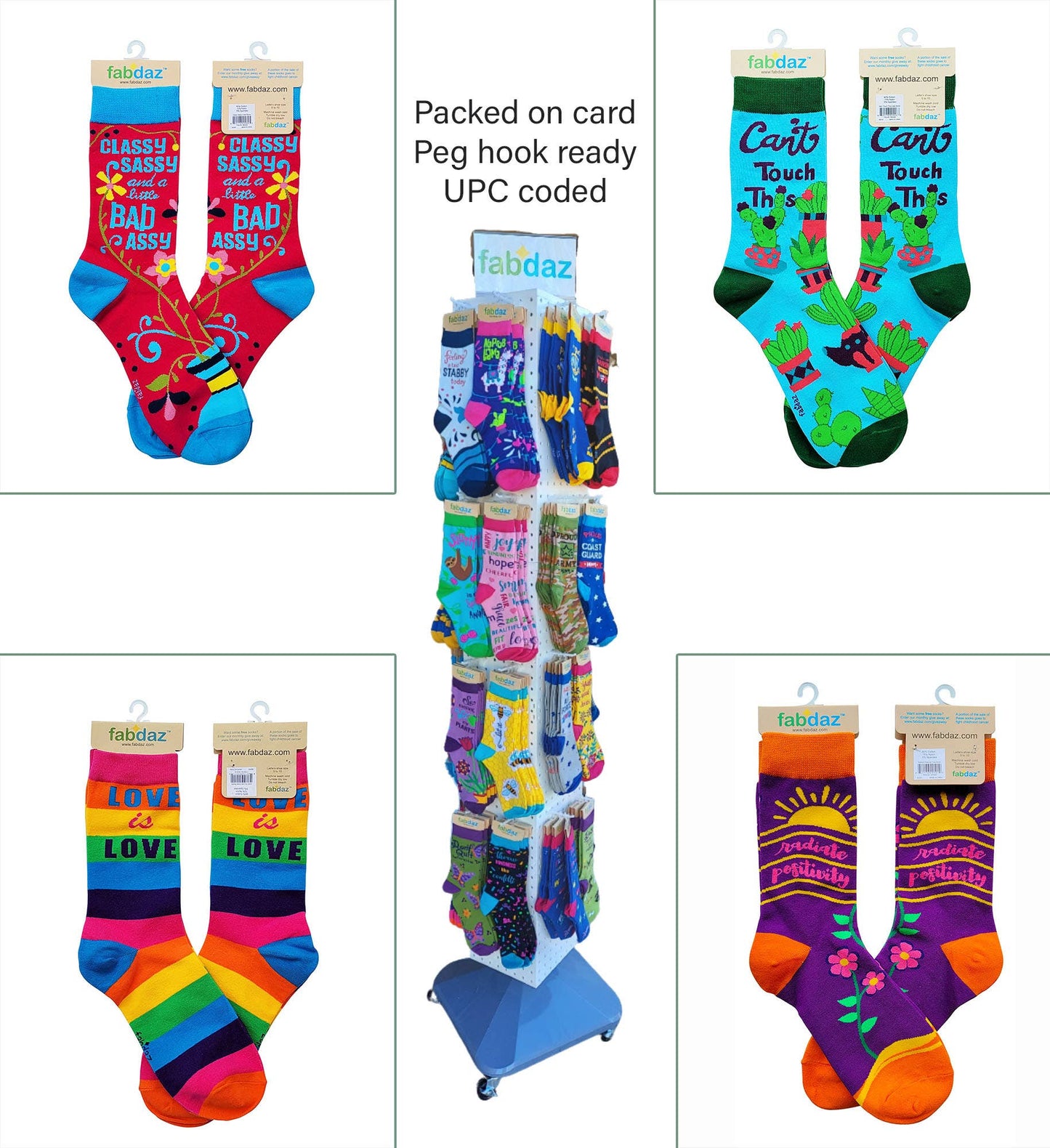 Funny Holy Shit Balls Ladies' Novelty Crew Socks