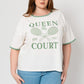 QUEEN OF THE COURT TEE 7058