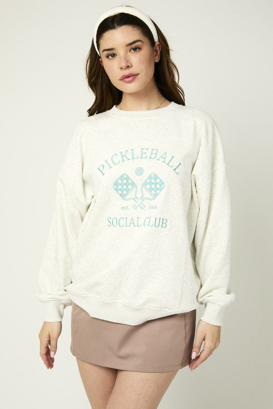 PICKLEBALL SOCIAL CLUB TEE 7069