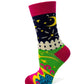 Midnight Toker Women's Novelty Crew Socks