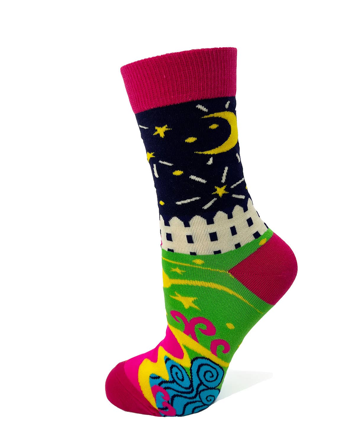 Midnight Toker Women's Novelty Crew Socks