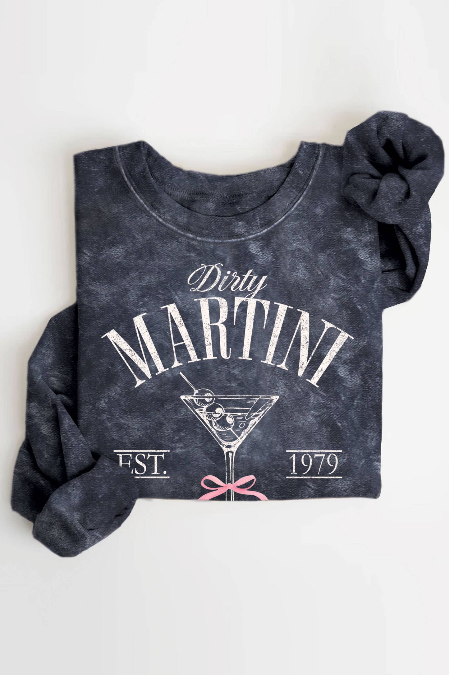 RIBBON DIRTY MARTINI MINERAL SWEATSHIRTS