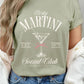 RIBBON MARTINI SOCIAL CLUB TEE