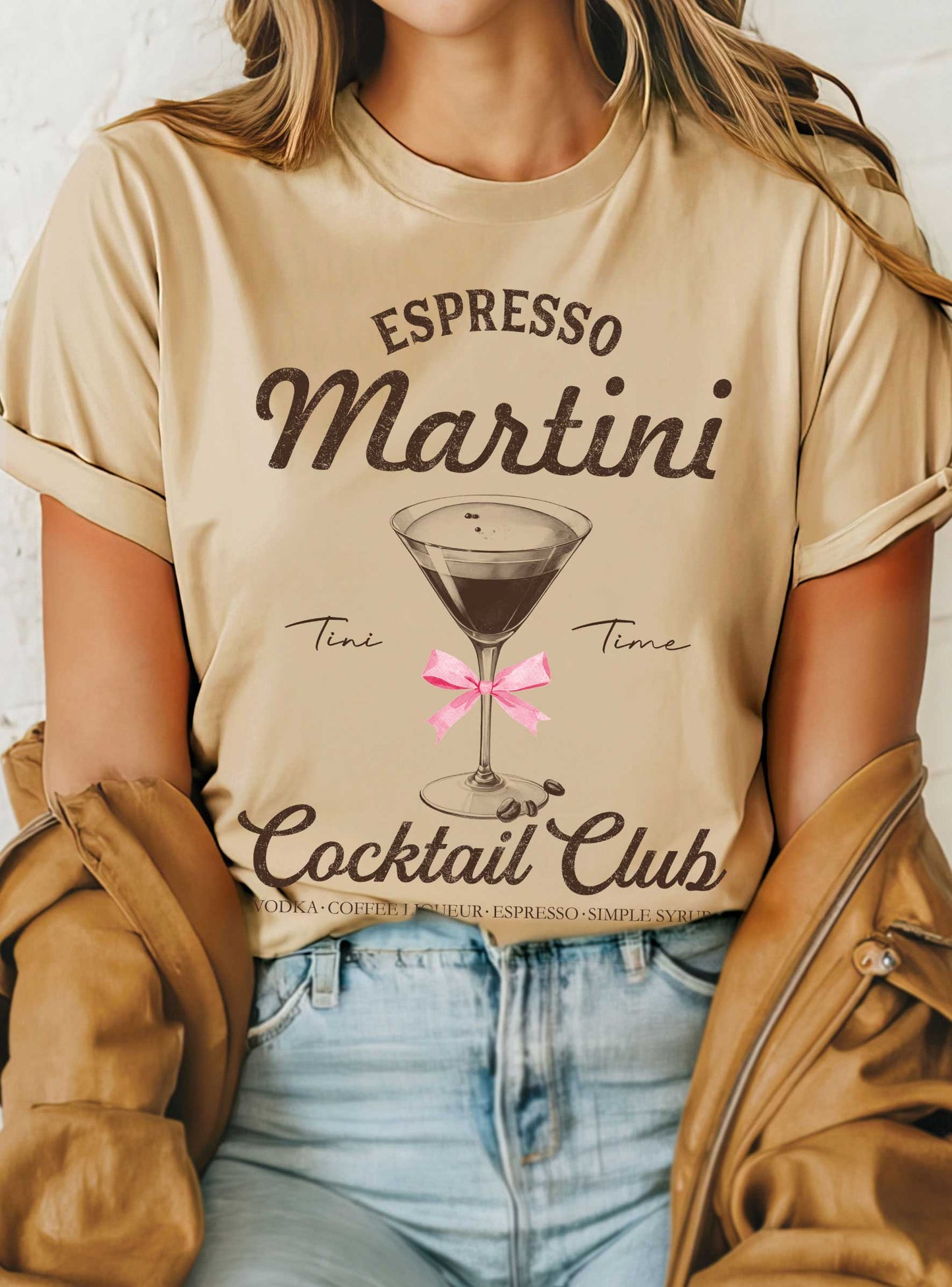 ESPRESSO MARTINI RIBBON TEE