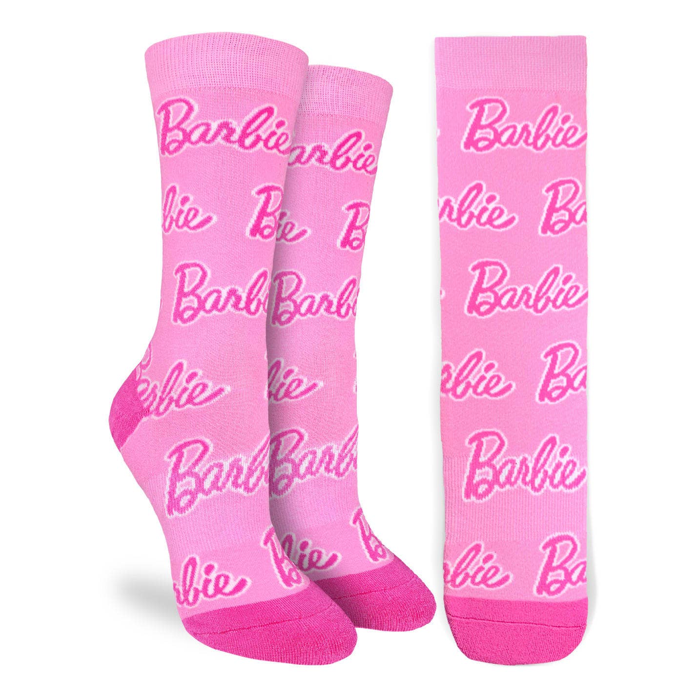 Women's Barbie, Logo Socks: Shoe Size 5-9