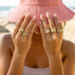 PURA VIDA BEAD RING AND EARRINGS