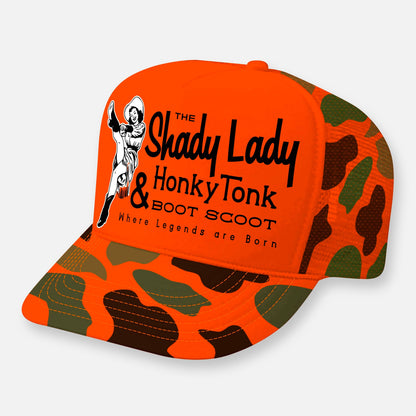 THE SHADY LADY HONKY TONK HATS: Black