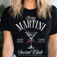 RIBBON MARTINI SOCIAL CLUB TEE