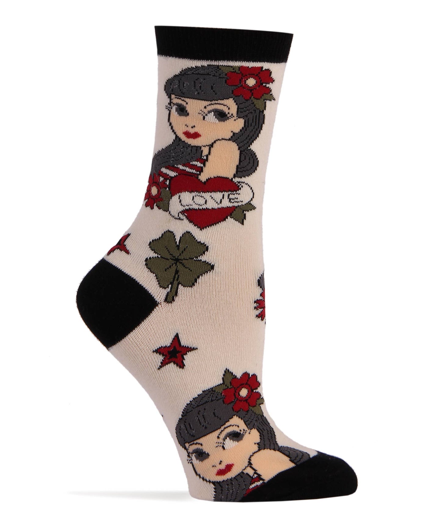 It Girl | Women's Funny Cotton Crew Socks 8513