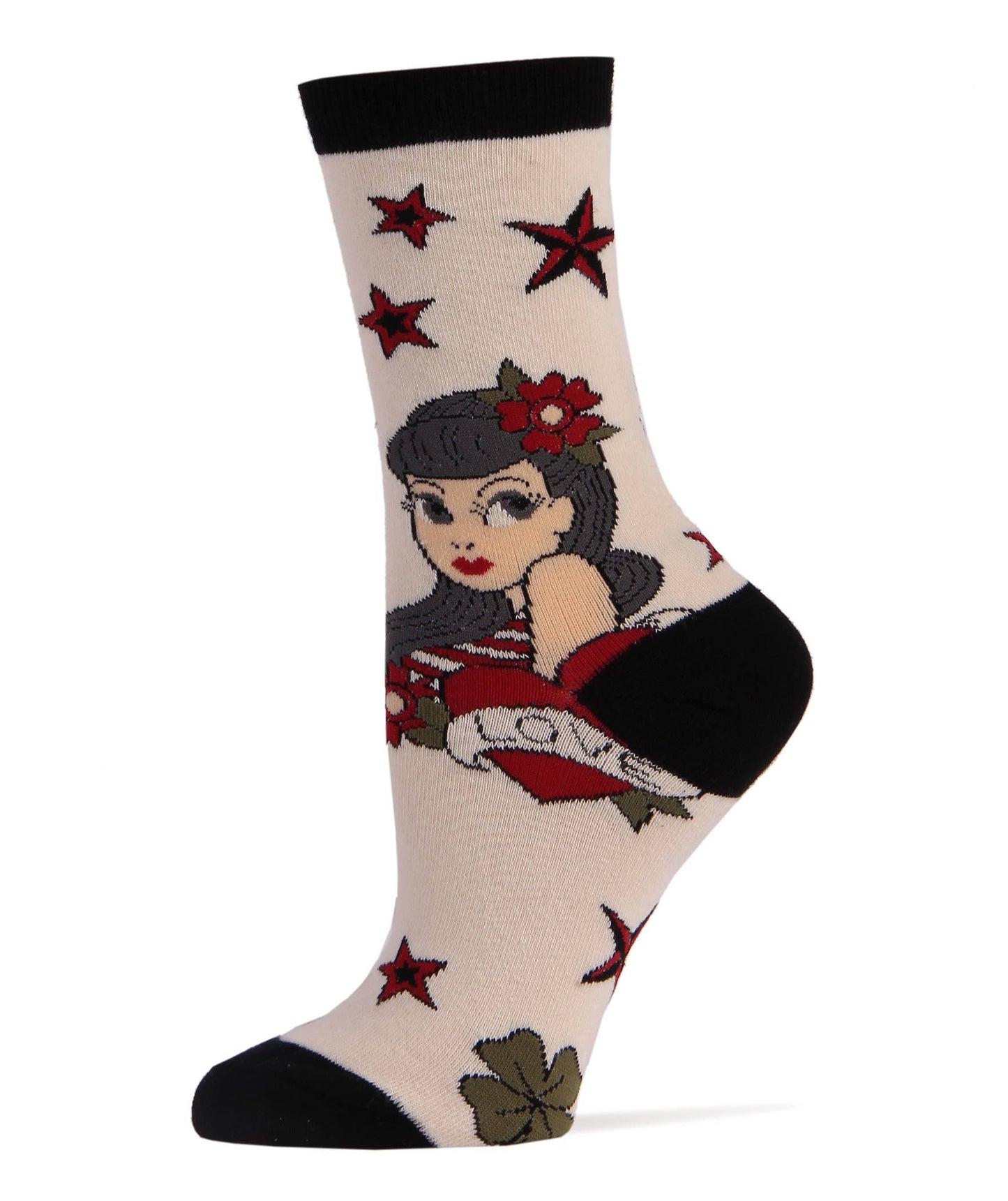 It Girl | Women's Funny Cotton Crew Socks 8513