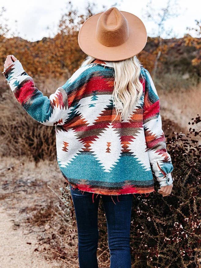 AZTEC jacket in Orange