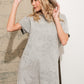 WESTERN EMBROIDERED GREY DRESS 22764