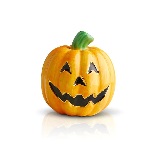 NORA FLEMING CARVED CUTIE MINI A 216 JACK O' PUMPKIN