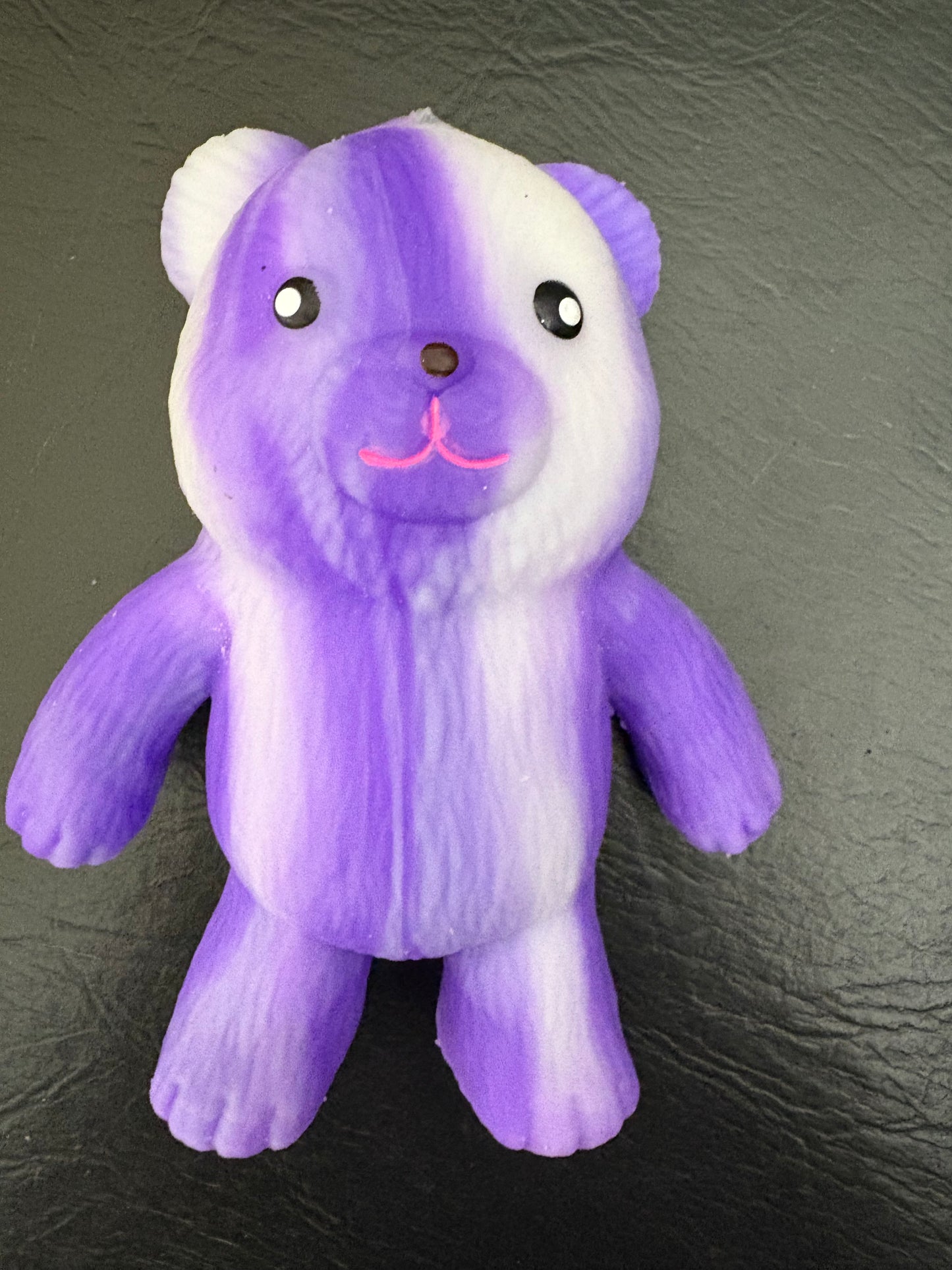 SQUISHY TIE DYE TEDDY BEAR