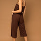 X Brown Jumpsuit SMALL