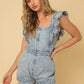 DENIM ROMPER