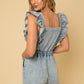 DENIM ROMPER