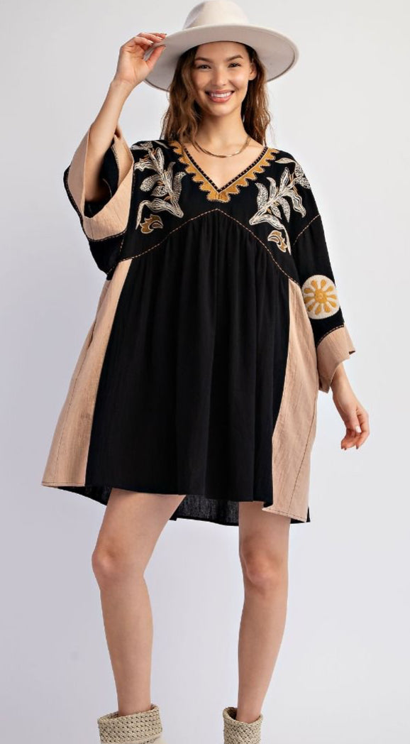 DRESS in BLACK 23074