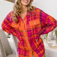 VINTAGE PLAID OVERSIZED SHACKET 6149