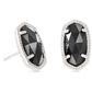 KENDRA SCOTT ELLIE STUD EARRINGS ~ RHODIUM