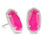 KENDRA SCOTT ELLIE STUD EARRINGS ~ RHODIUM