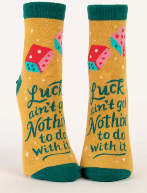 B01 SOCK 672 LUCK AIN'T