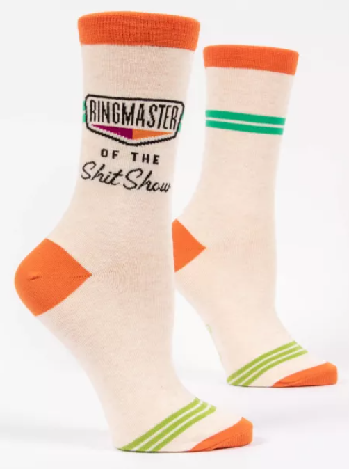 B01 Socks 463 Ringmaster of the Shit Show