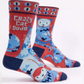 B01 Socks Z MEN'S 870 CRAZY CAT DUDE