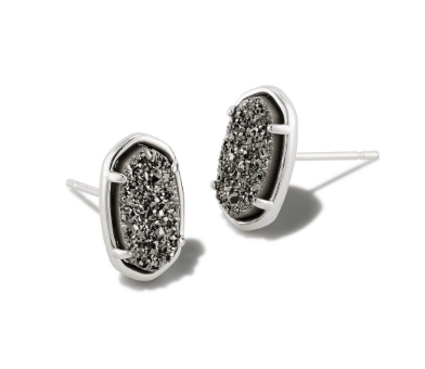 KENDRA SCOTT GRAYSON STONE STUD EARRINGS