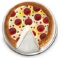 NORA FLEMING SLICE, SLICE, BABY! A414 PIZZA