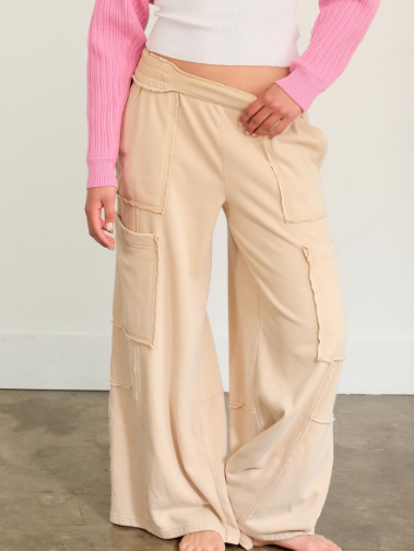 BAGGY PANT in TAUPE 153