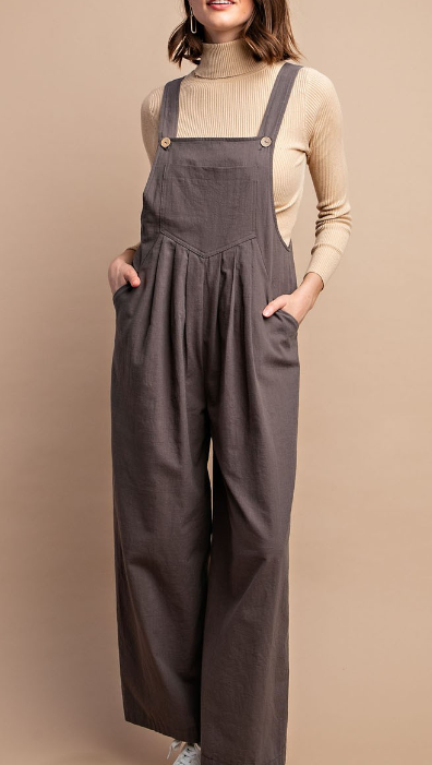 GRAY OVERALLS SMALL