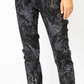 BLACK SWIRL GLITTER PANT 2371