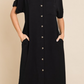 BLACK LONG DRESS 10960