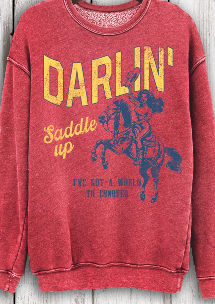 DARLIN SADDLE UP MINERAL RED 7850