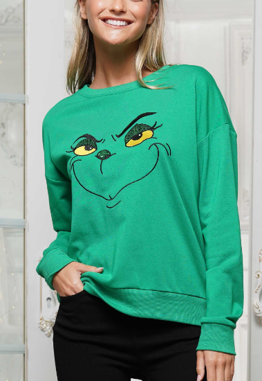 GRINCH FACE TOP