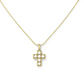 KENDRA SCOTT PEARL CROSS NECKLACE