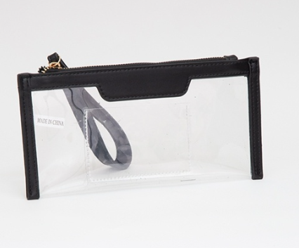 CLEAR BAG 10696 in BLACK