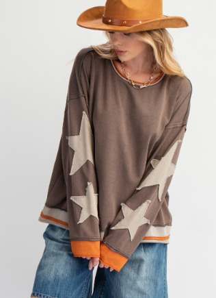 ASH SWEATSHIRT WITH STAR