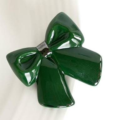 NORA FLEMING GREEN BOW WRAP IT UP A418