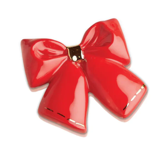 NORA FLEMING RED BOW WRAP IT UP A 238