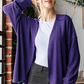 CARDIGAN in PURPLE 6785