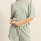 Shorts Set 717 in SAGE