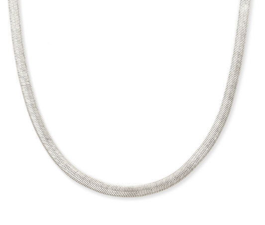 X KENDRA SCOTT KASSIE RHODIUM NECKLACE