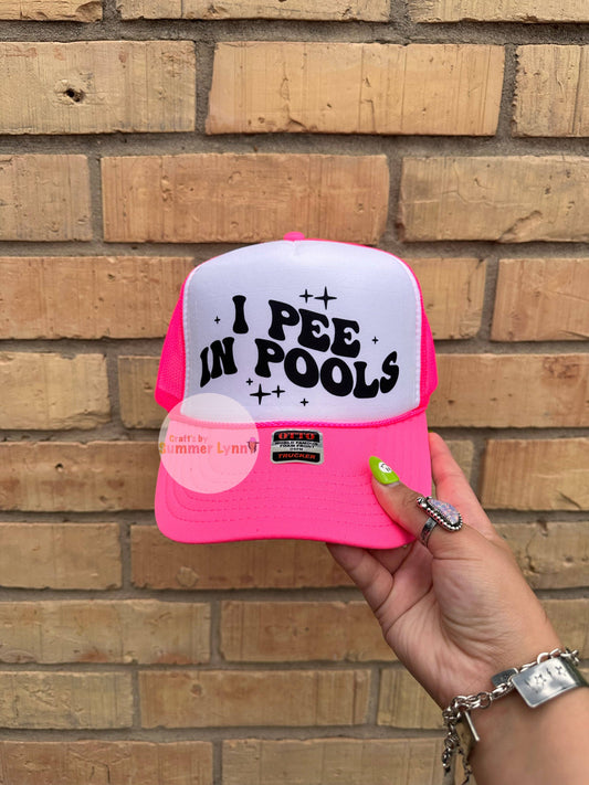 I pee in pools