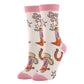 Giddy Up | Women's Western Fun Saying Crew Socks 23506