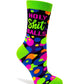 Funny Holy Shit Balls Ladies' Novelty Crew Socks