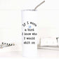 If I were a Bird Funny 20oz Stainless Steel Tall Travel Cup