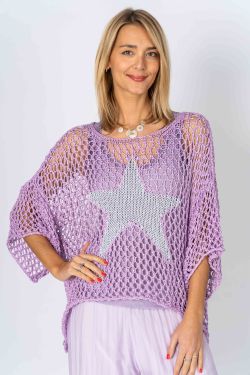 MADE IN ITALY STAR SWEATER 8355